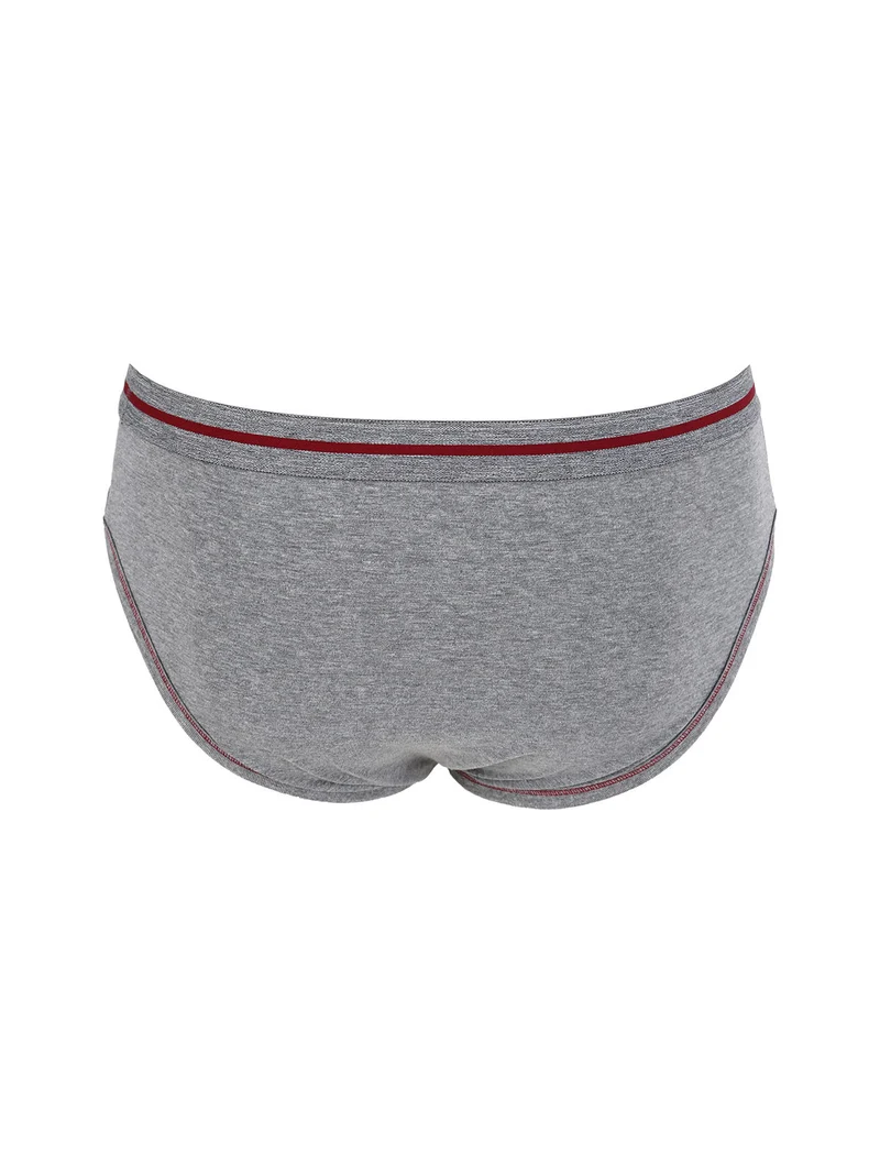 Slip uomo in cotone jersey - grigio