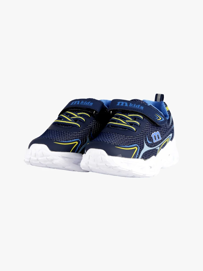 Sneakers sportive da ragazzo con luci - blu