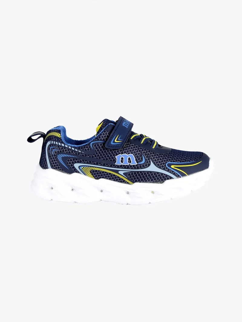 Sneakers sportive da ragazzo con luci - blu