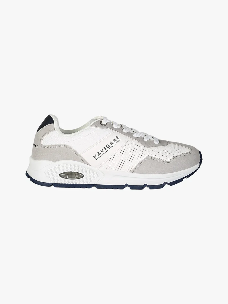 Sneakers stringate da uomo con camera ad aria - grigio