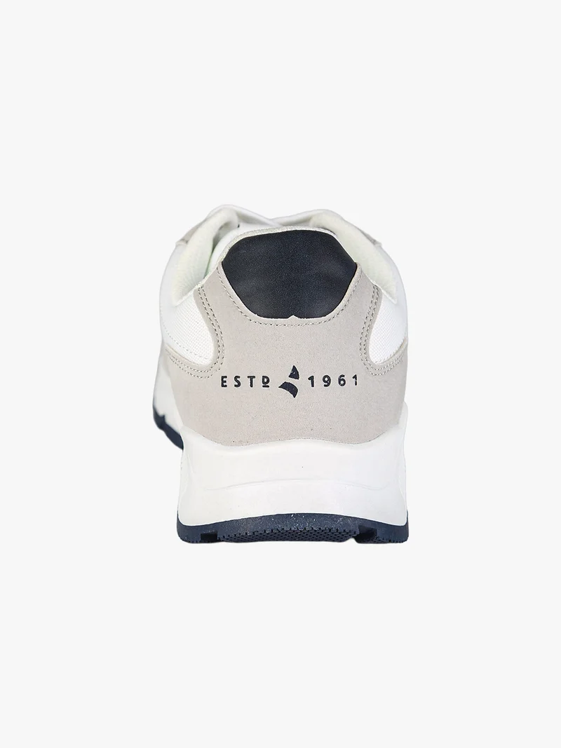 Sneakers stringate da uomo con camera ad aria - grigio