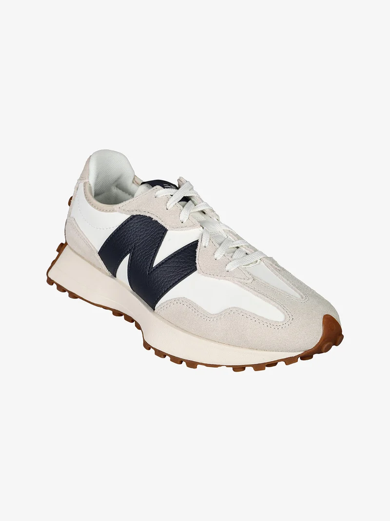 327 Sneakers donna in pelle - bianco
