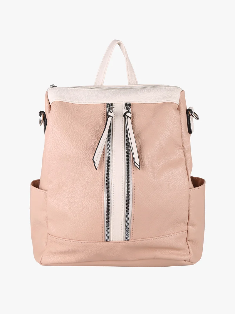 Zaino donna in ecopelle - rosa