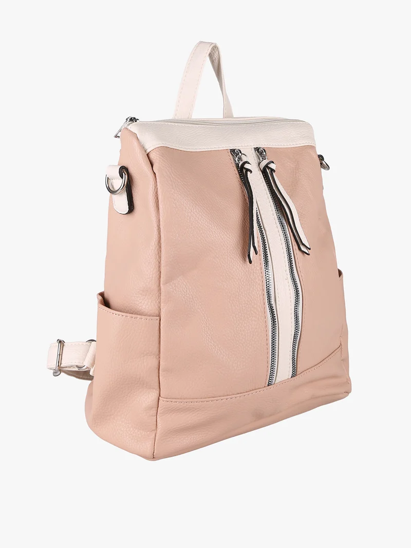 Zaino donna in ecopelle - rosa