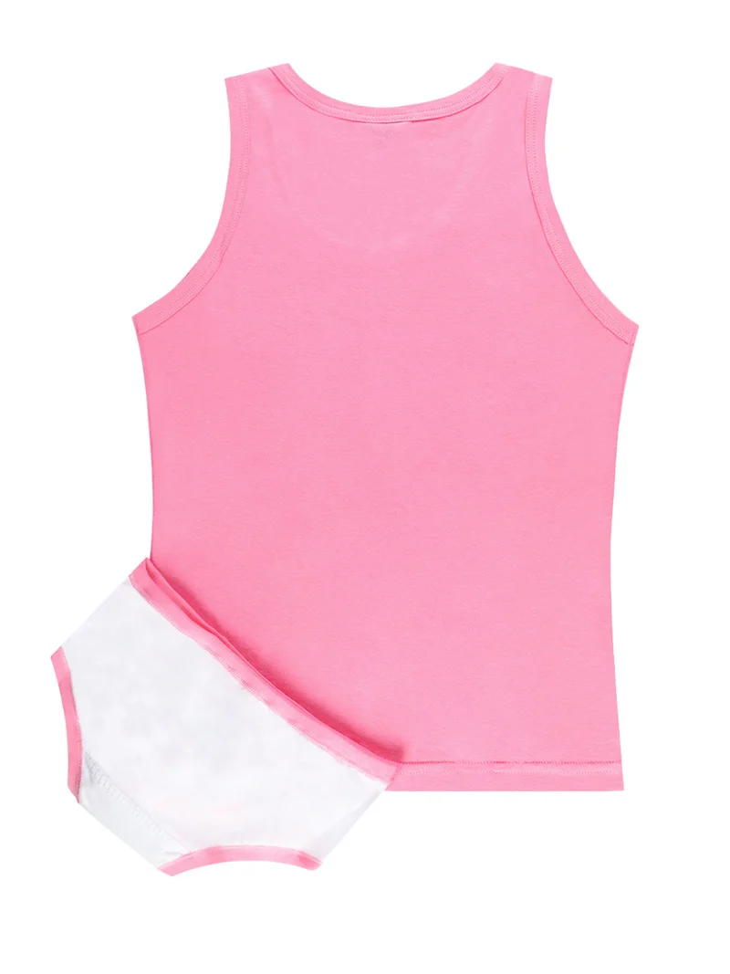Completo intimo bambina 2 pezzi - rosa