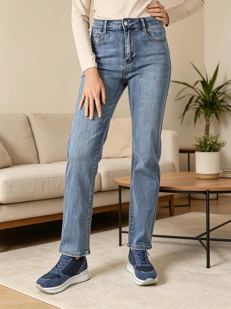 Jeans donna a vita alta - jeans