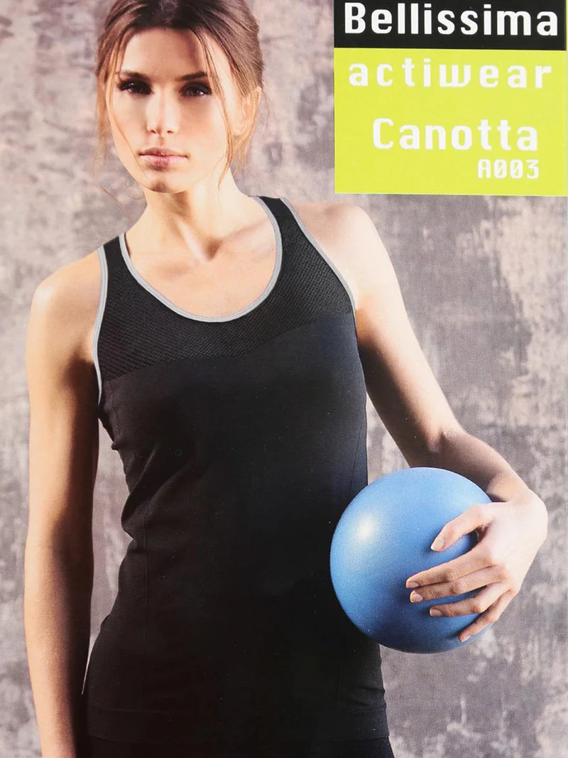Canotta sportiva da donna - nero