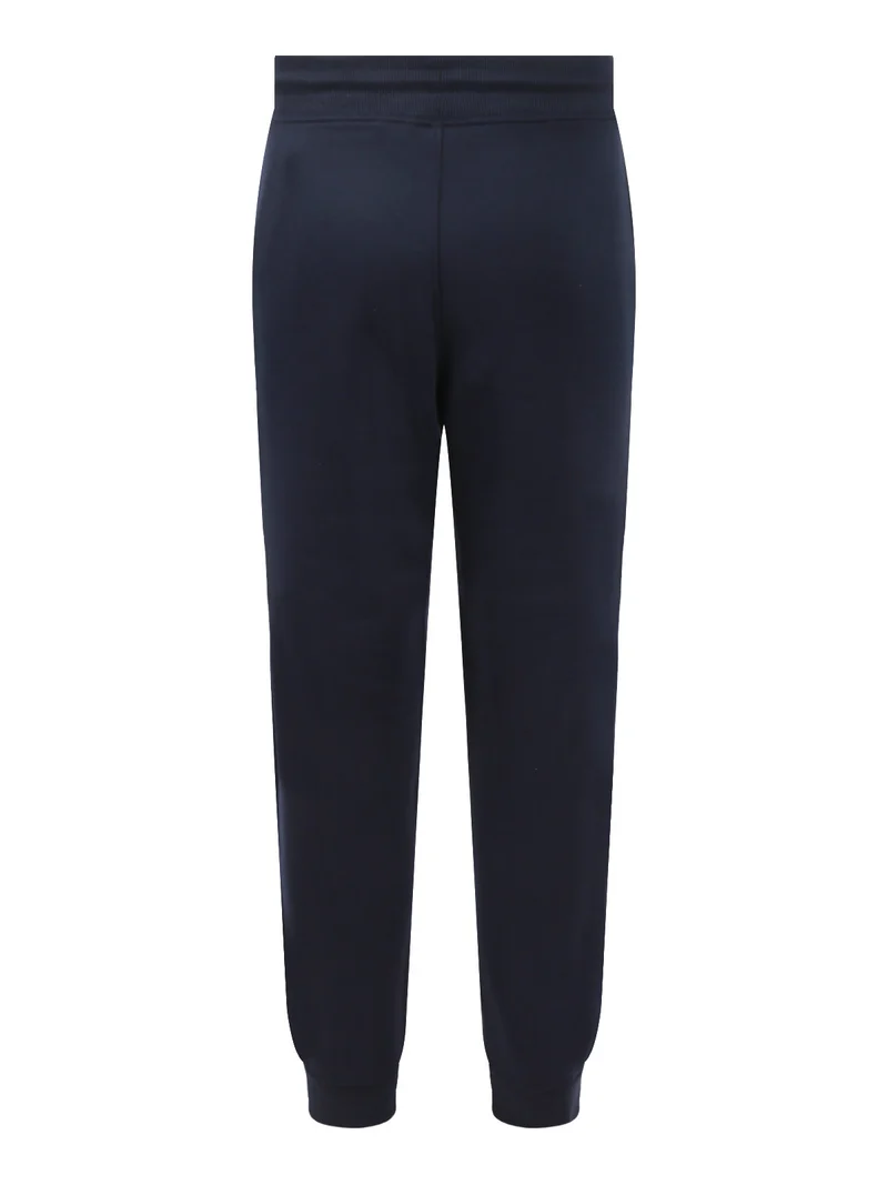 Pantaloni sportivi felpati da uomo - blu scuro