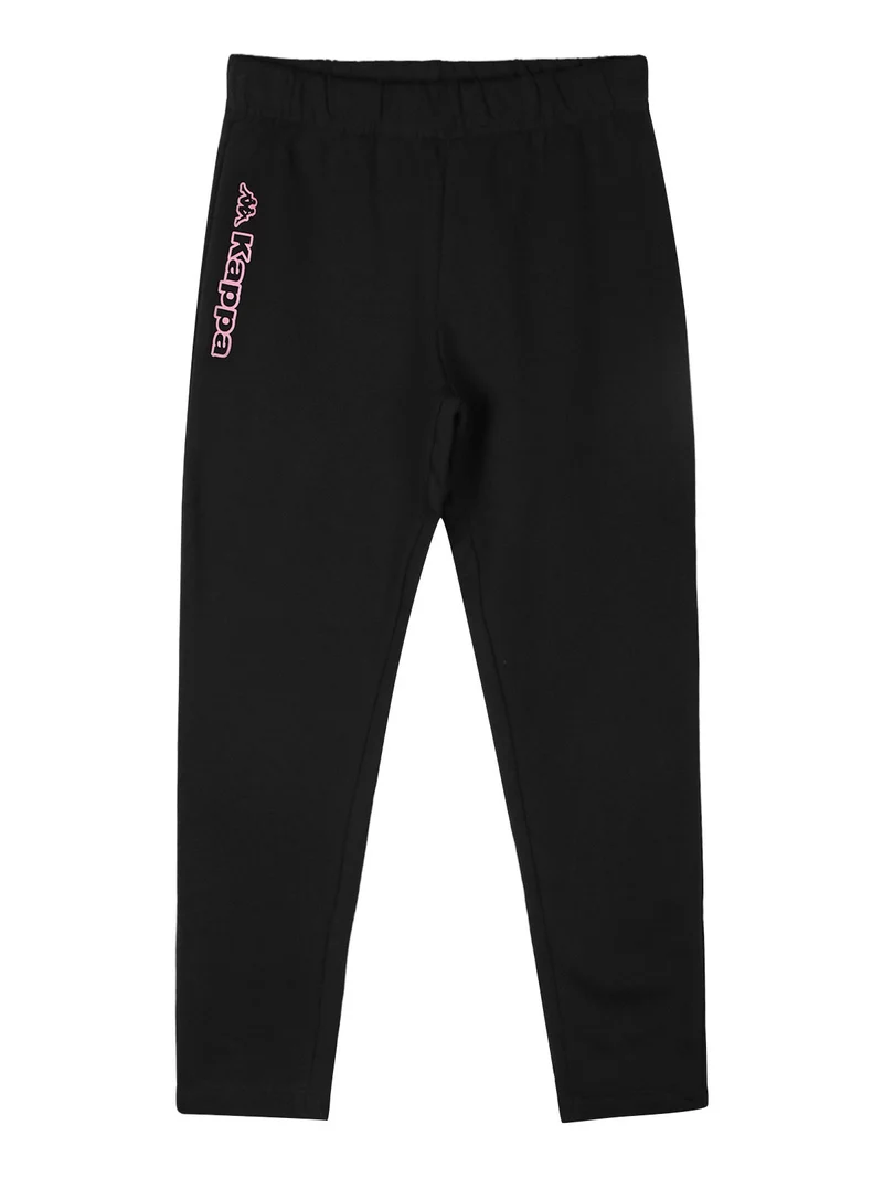 Completo tuta 2 pezzi da bambina con zip e interno felpato - rosa