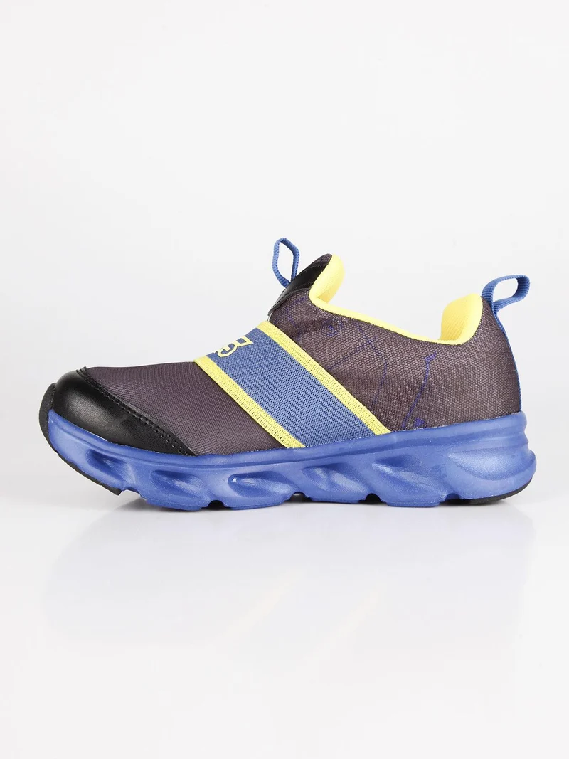 Scarpe bimbo in tessuto con luci - navy