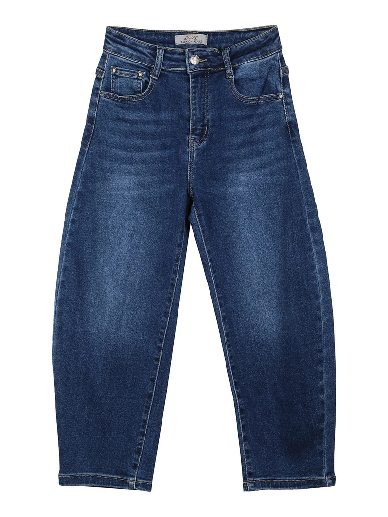 Jeans da bambina balloon con mircro borchie sul retro - jeans