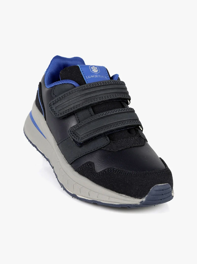 FABRIC Scarpe da ginnastica bambino con strappi - blu