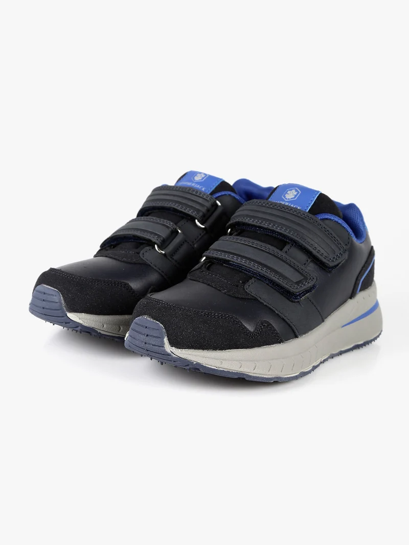 FABRIC Scarpe da ginnastica bambino con strappi - blu