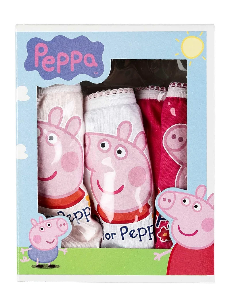 Tris slip bambina con stampa - assortito