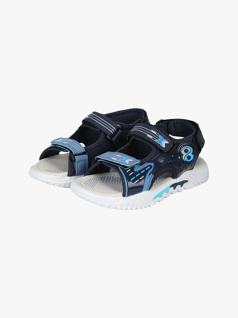 Sandali da ragazzo con strappi - blu scuro