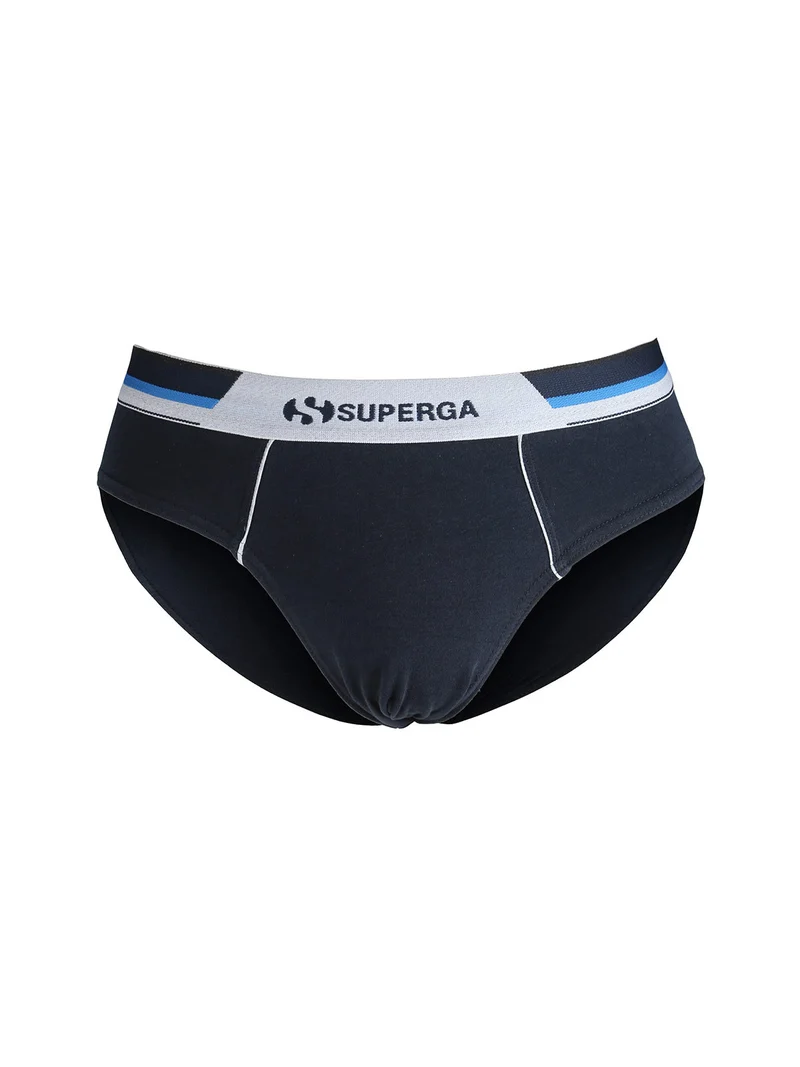 Slip da uomo in cotone - blu scuro