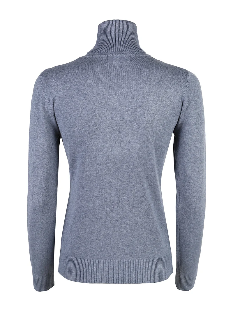 Maglia donna dolcevita - jeans