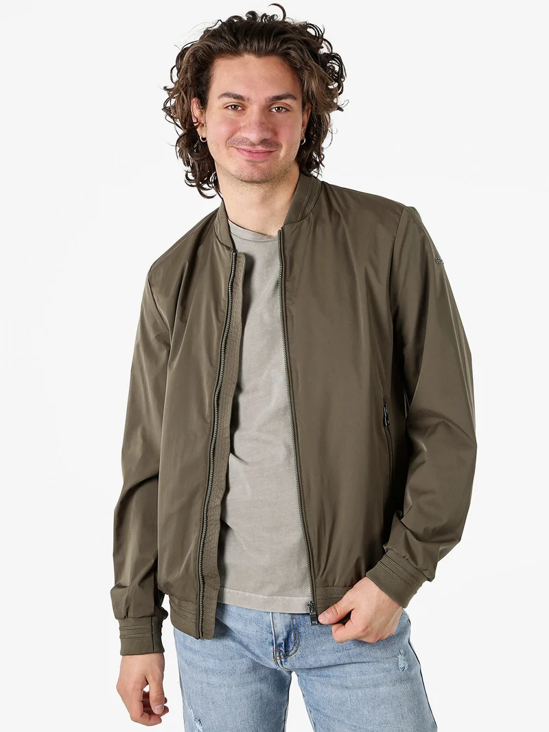 AVOLA giacca bomber da uomo con zip - militare