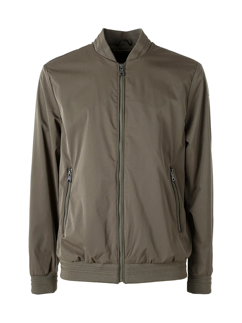 AVOLA giacca bomber da uomo con zip - militare