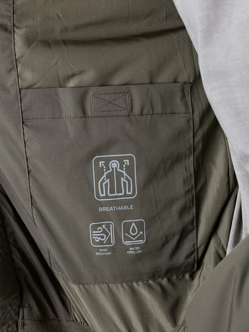 AVOLA giacca bomber da uomo con zip - militare