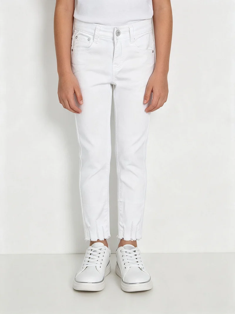 Pantaloni bianchi push up - bianco