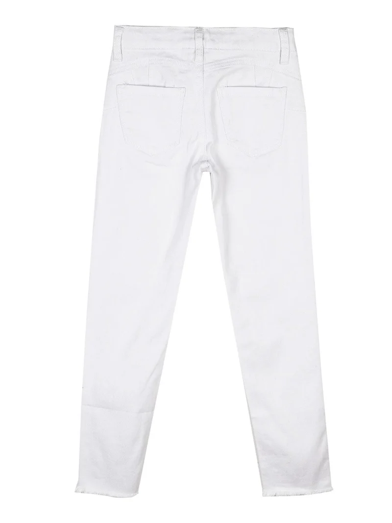 Pantaloni bianchi push up - bianco
