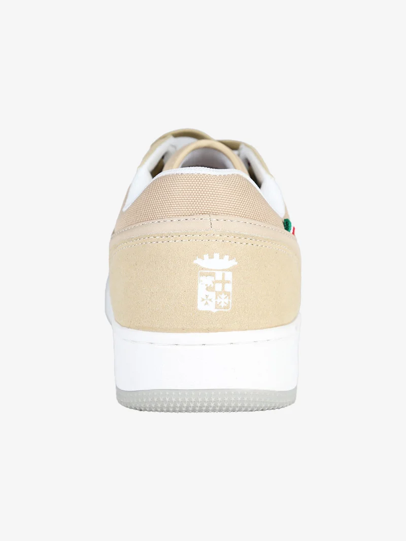 Sneakers basse da uomo - beige