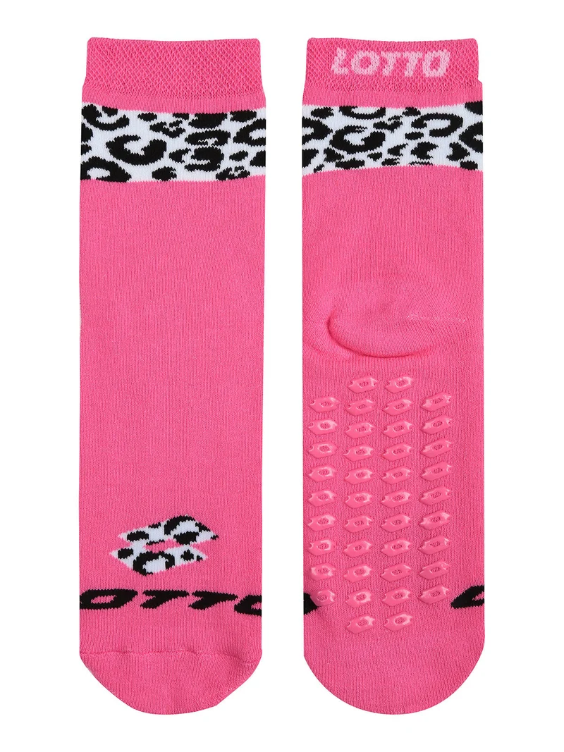 Calze antiscivolo da bambina - fucsia