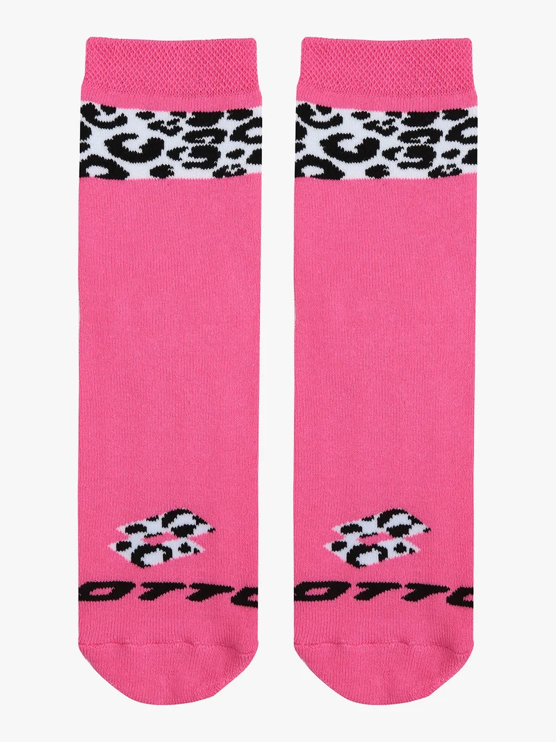 Calze antiscivolo da bambina - fucsia