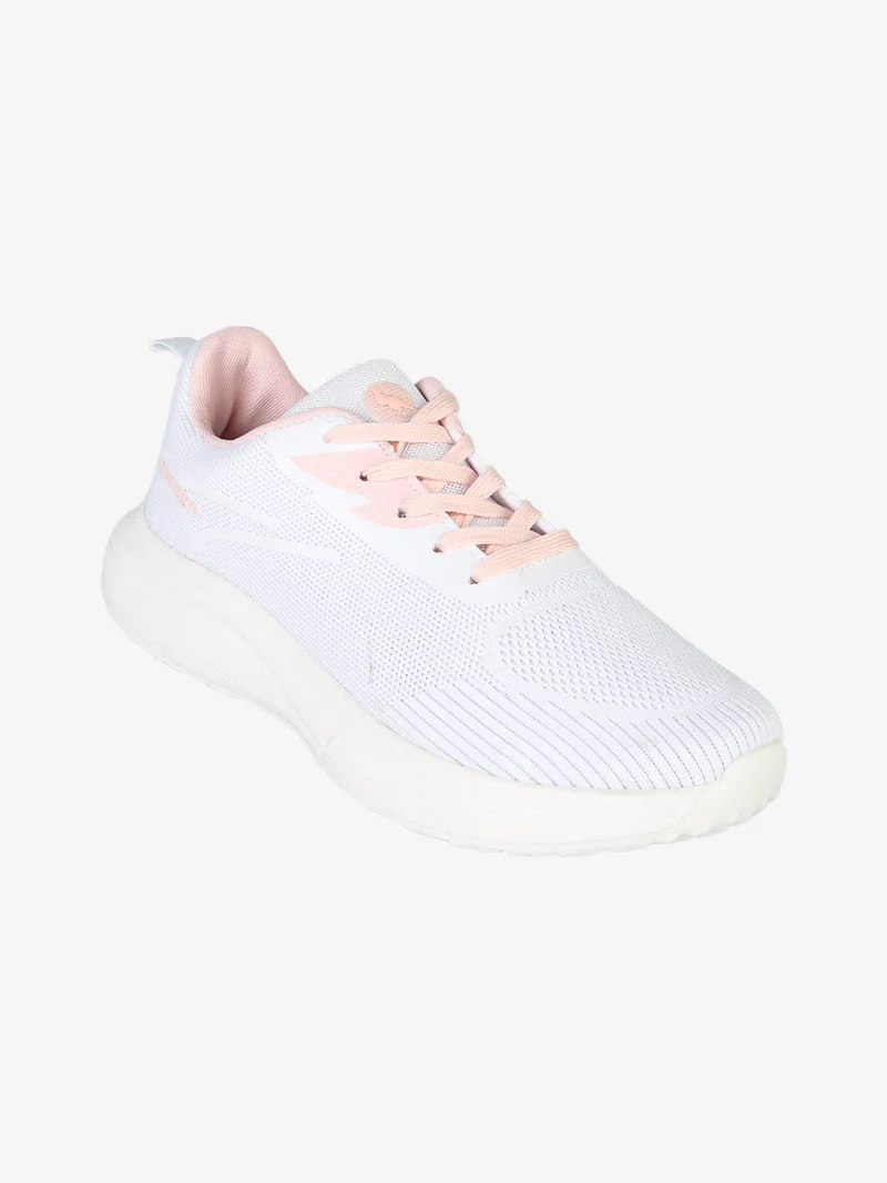 Sneakers sportive da donna in tessuto - rosa