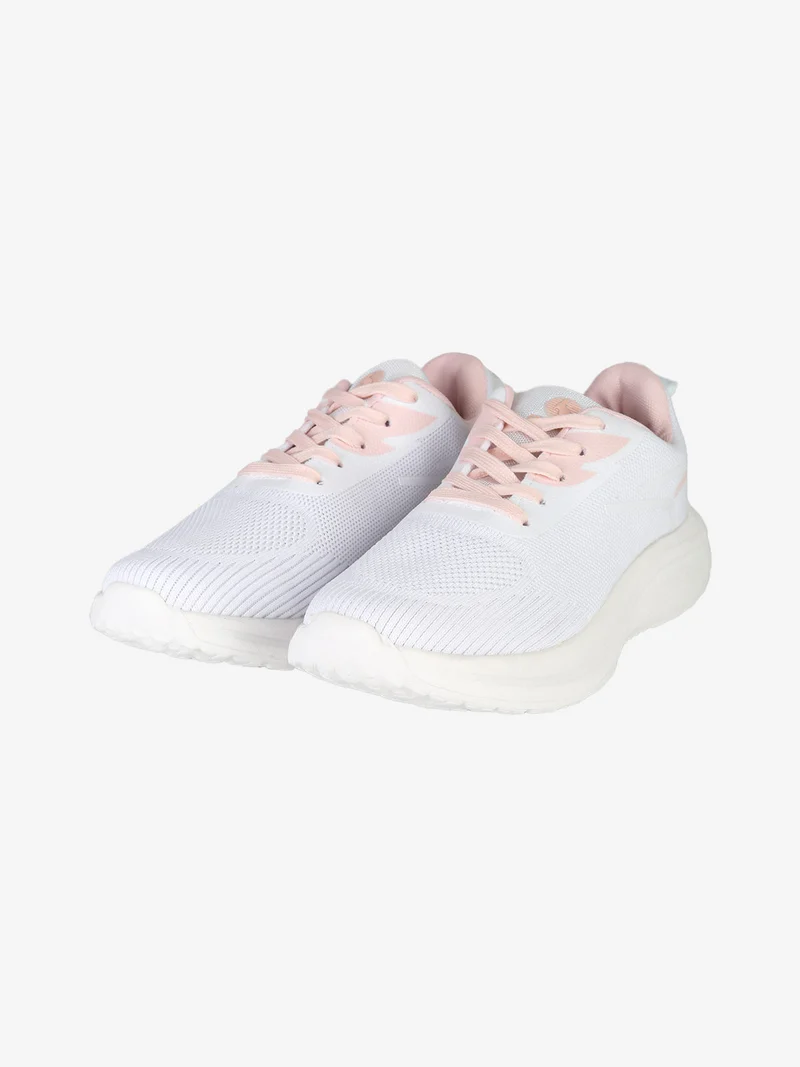 Sneakers sportive da donna in tessuto - rosa