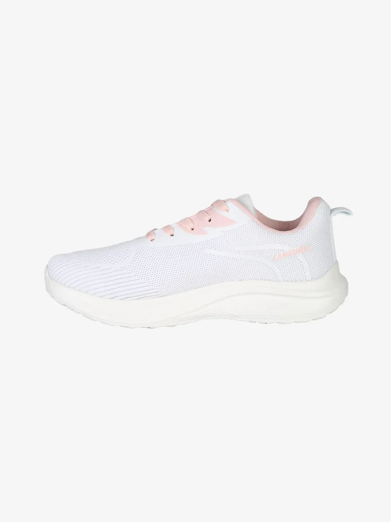 Sneakers sportive da donna in tessuto - rosa