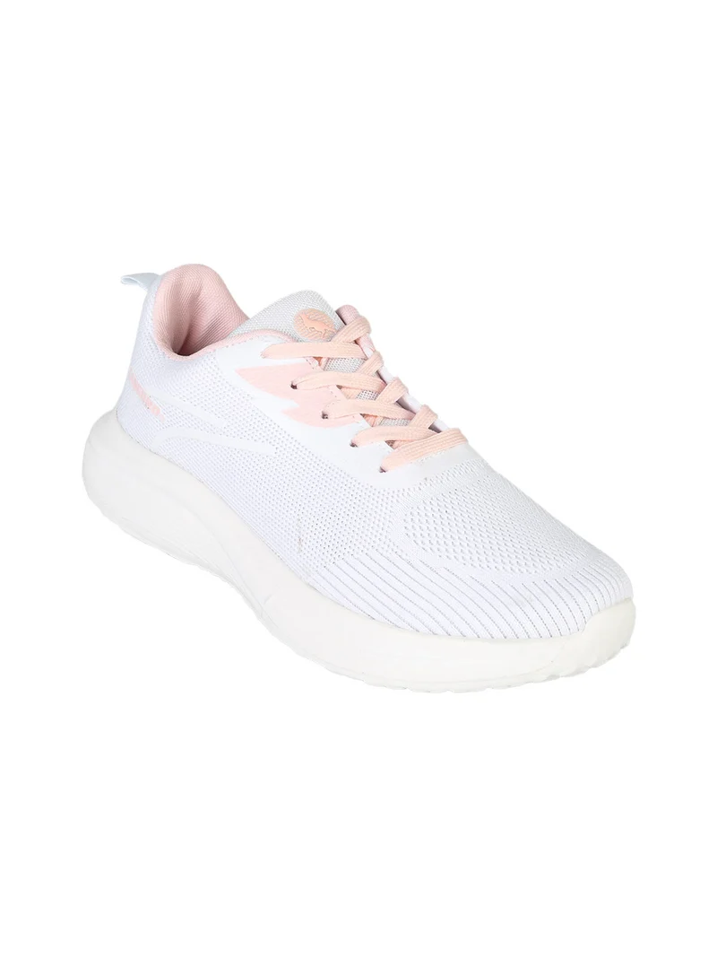 Sneakers sportive da donna in tessuto - rosa