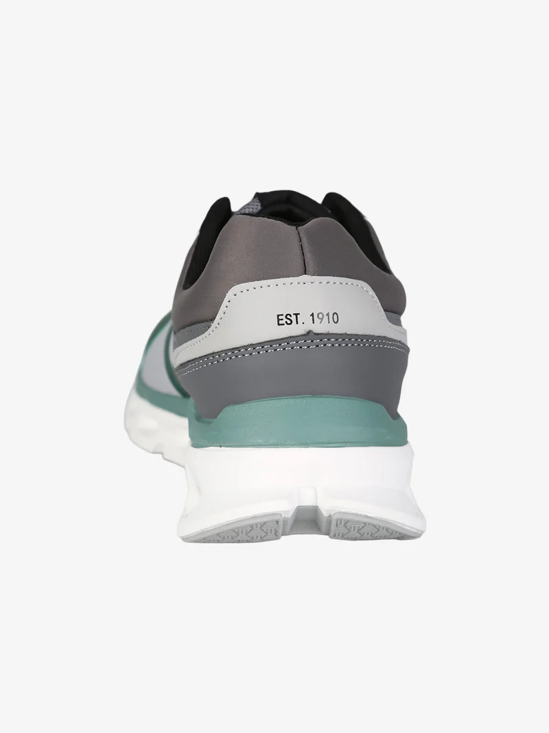 Sneakers sportive da uomo stringate - verde