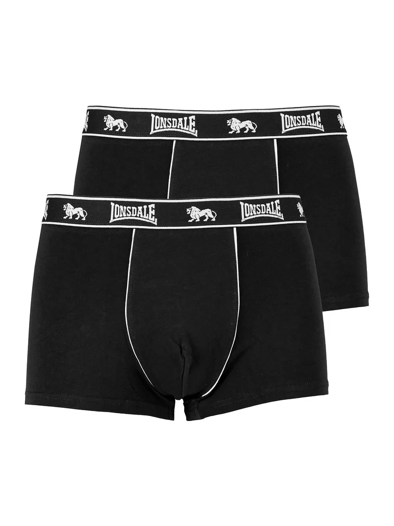 Confezione da 2 boxer da uomo in cotone - nero