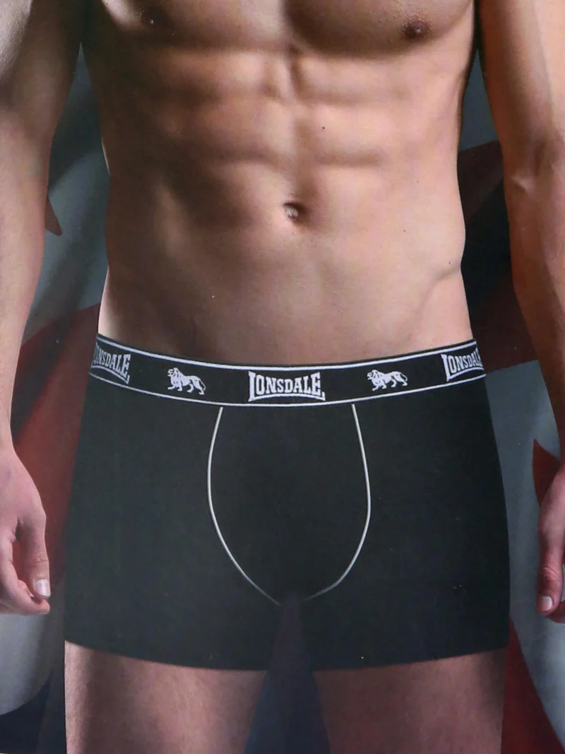 Confezione da 2 boxer da uomo in cotone - nero
