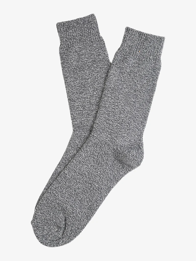 Calze corte morbide da uomo - grigio