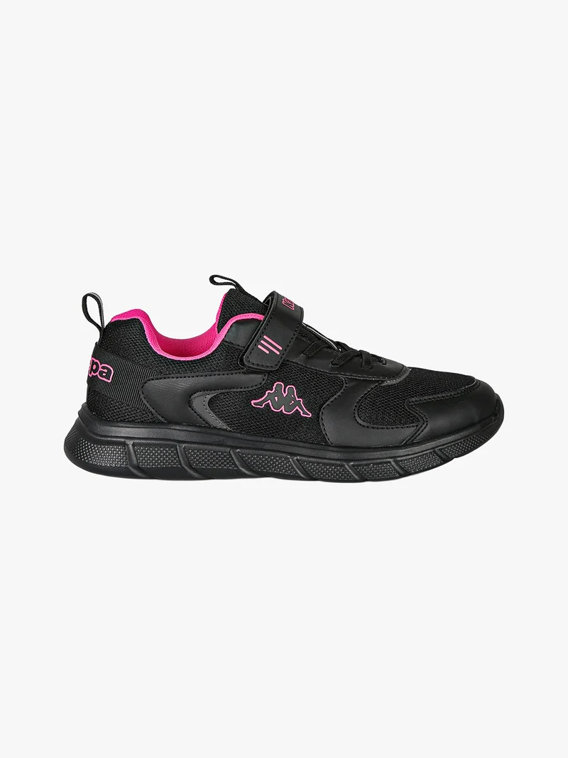 BREEZE Sneakers sportive da ragazza con cinturino a strappo - nero