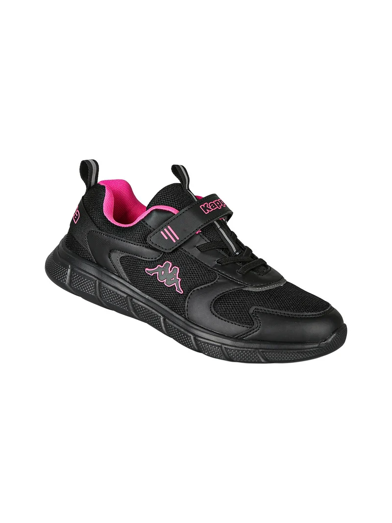 BREEZE Sneakers sportive da ragazza con cinturino a strappo - nero