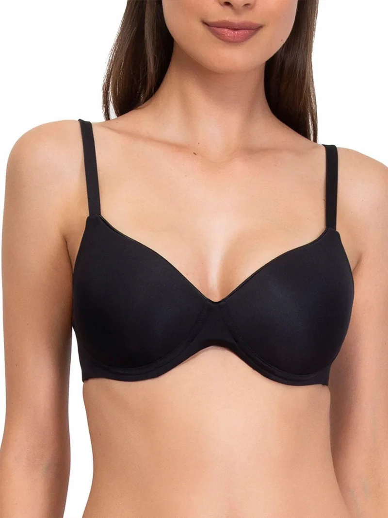Reggiseno preformato con coppe graduate 1556 - nero