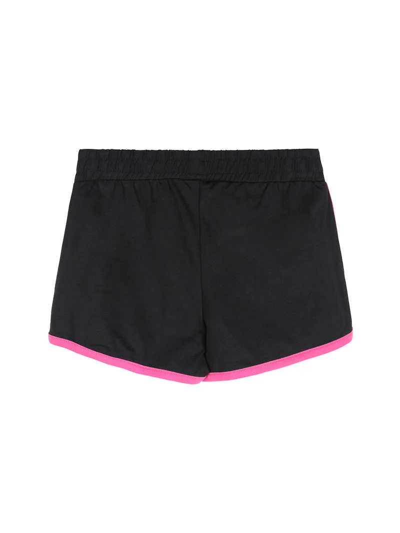 Completo corto 2 pezzi da bambina - fucsia