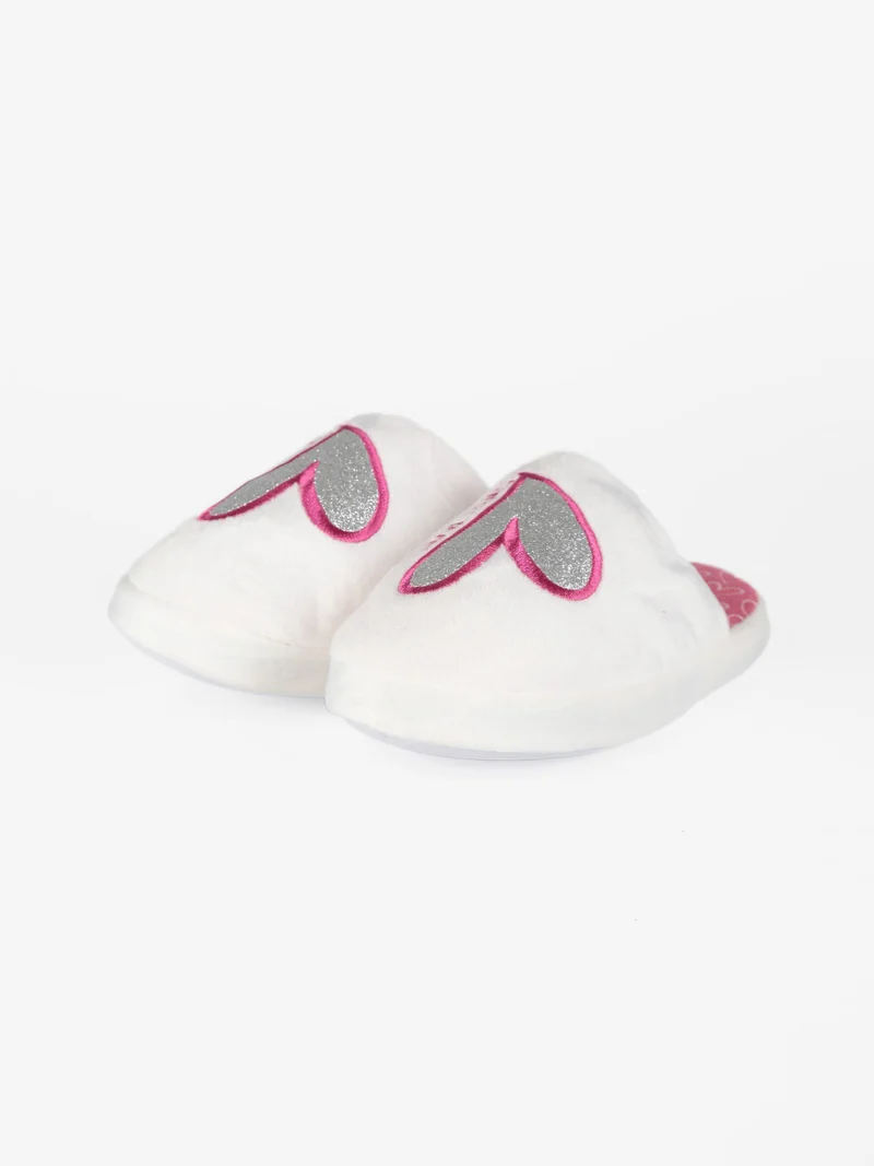 Pantofole da bambina - bianco