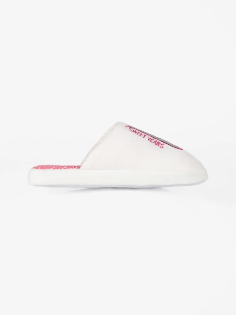 Pantofole da bambina - bianco