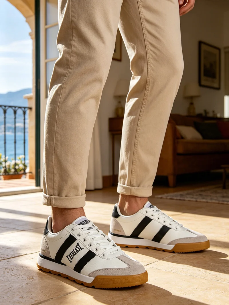 Sneakers basse da uomo stringate - multicolore