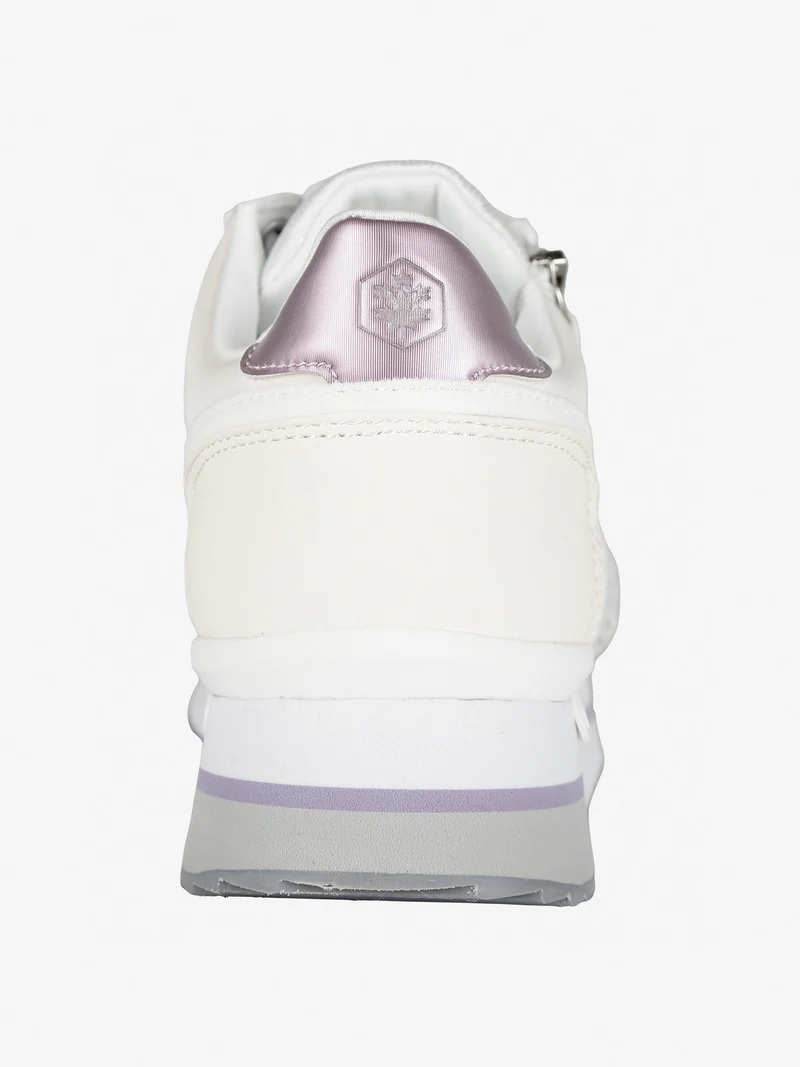 CECILIA Sneakers donna con zeppa - bianco