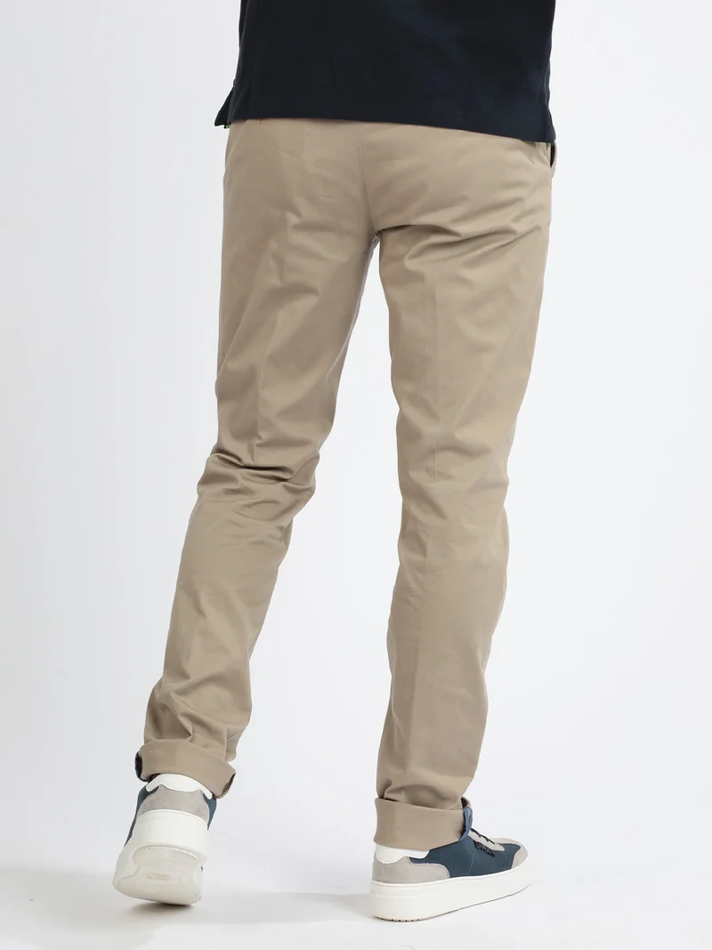 Pantaloni uomo stretch - khaki