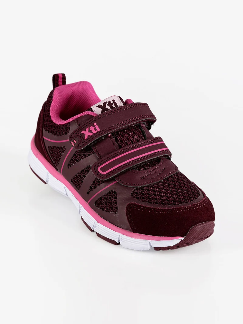 Scarpe da bambina con strappi - bordeaux