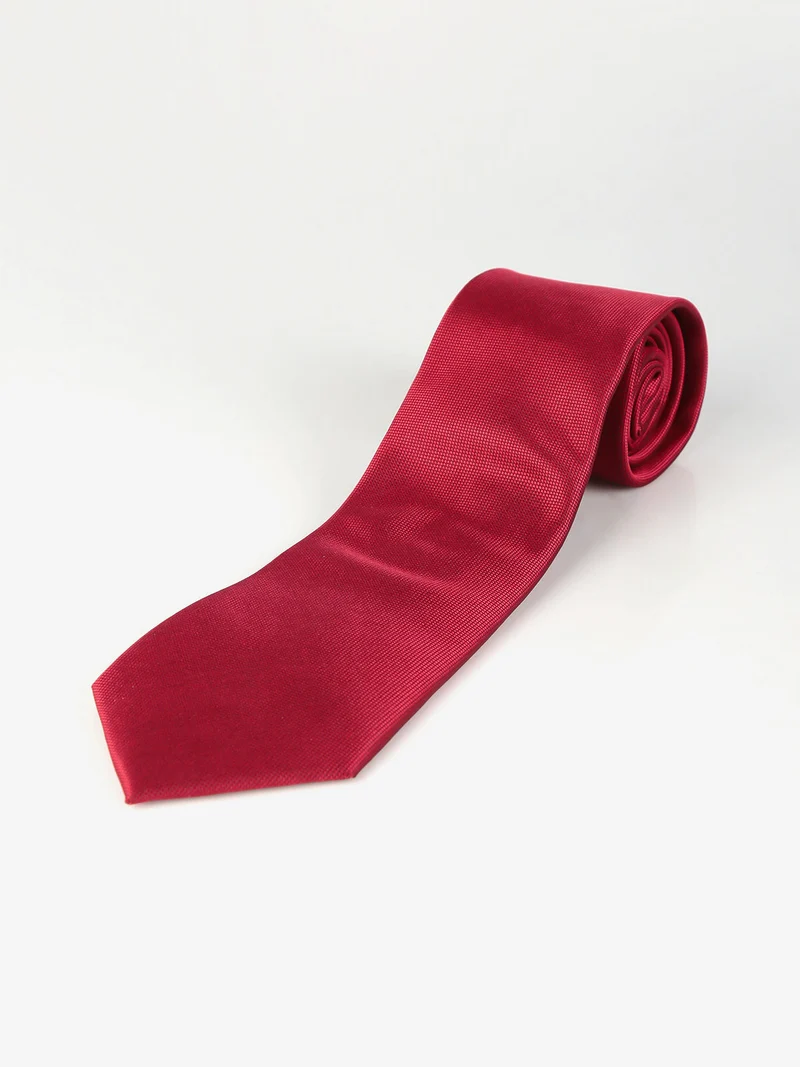 Cravatta elegante da uomo - bordeaux