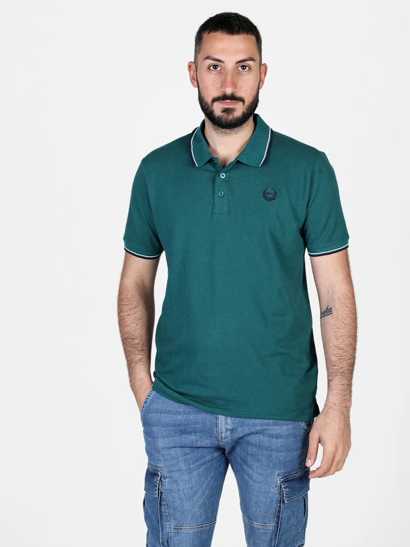 Polo uomo a maniche corte - verde