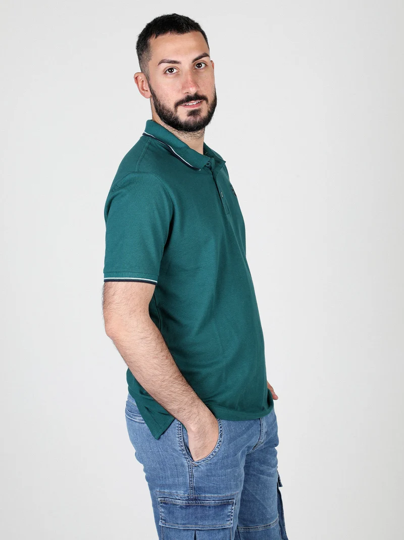 Polo uomo a maniche corte - verde